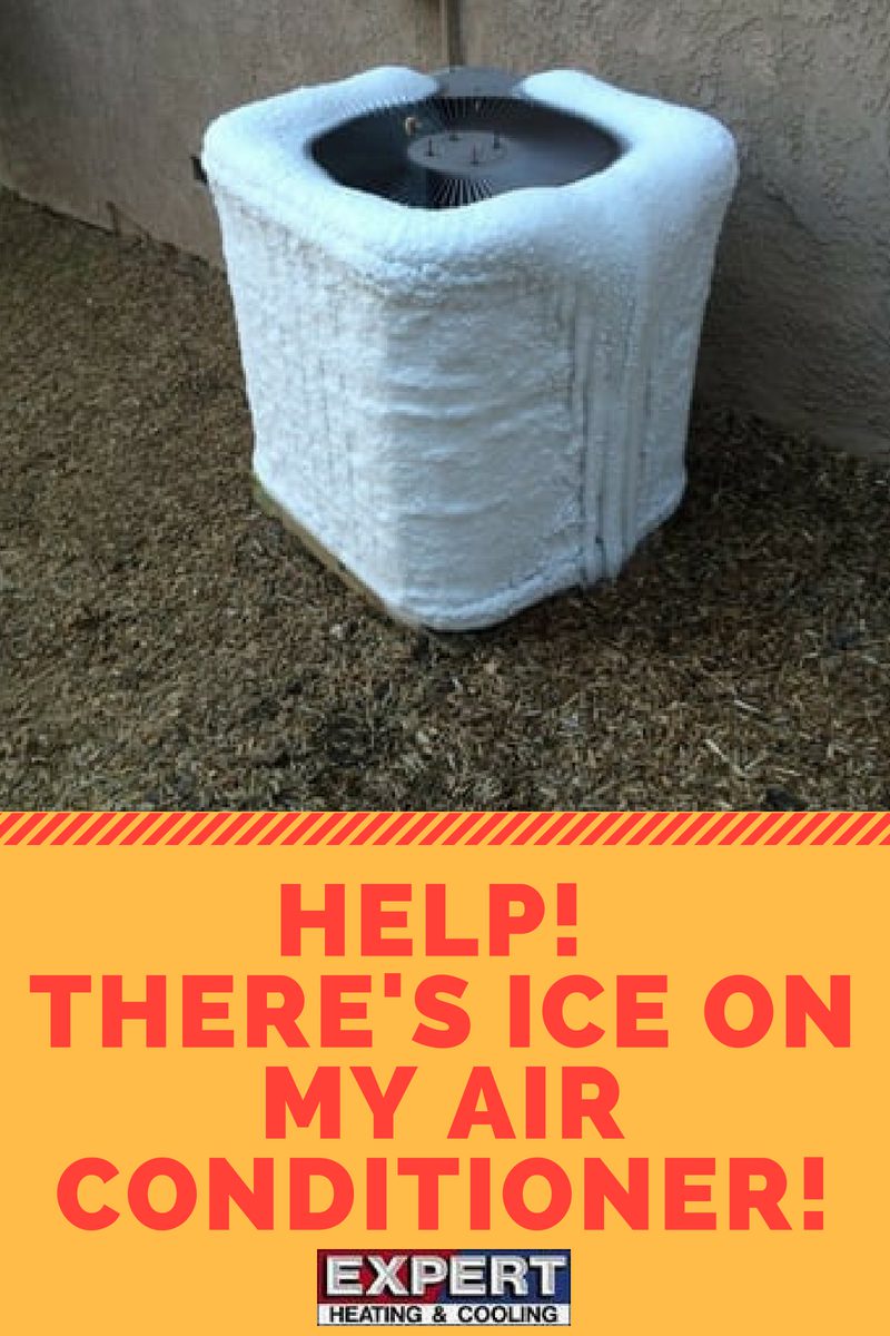 Air conditioner with ice